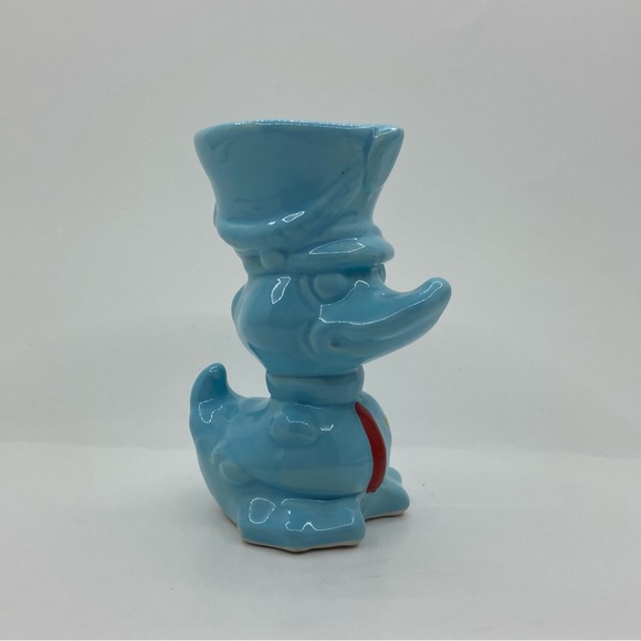 Vintage Anthropomorphic Blue Duck Bud Vase/Egg Cup - Picture 3 of 6